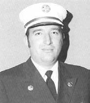 Chief 1971-1973 Entered the Department in May of 1947 as a member of Hose Company No. 1. Served as the Clerk of the Department from 1959 to 1958, and, again from 1966 to 1967.
