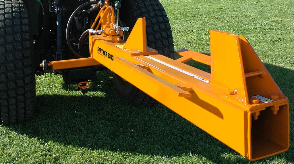 75 x 24 CYCLE SPEED Governed by tractor volume QUICK CONNECTS Not included 3203 AVAILABLE OPTIONS: 3 Knife Extension, 30, 36 or 48 Stroke 3-point hitch models like the 3203 are the perfect choice for