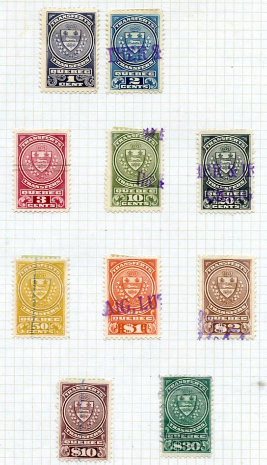QST9-18 complete used + nice selection of scarce fresh used blocks of 4.