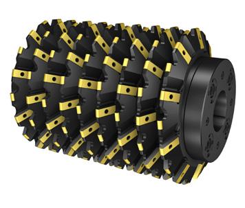 MODULE SIZES: Industrial transmission components vs. carbide cutting tools Our current focus is directed at the gear module range 3 to 40, i.e. heavy vehicles, power generation, train transmissions, wind-power, marine applications and construction.