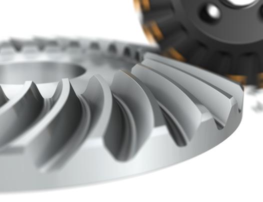 Reliable and predictable plus extended tool life. up-gear Technology A flexible and productive method for bevel gear machining. Finishing For module range 8 to 30.