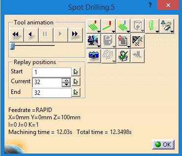 Simulation Editor will pop-up straight away once the TOOL PATH calculation done. 1 2 4 3 Once ALL FIVE (5) Pages / Tab settings done, click Tool Path Reply button to view the simulation.