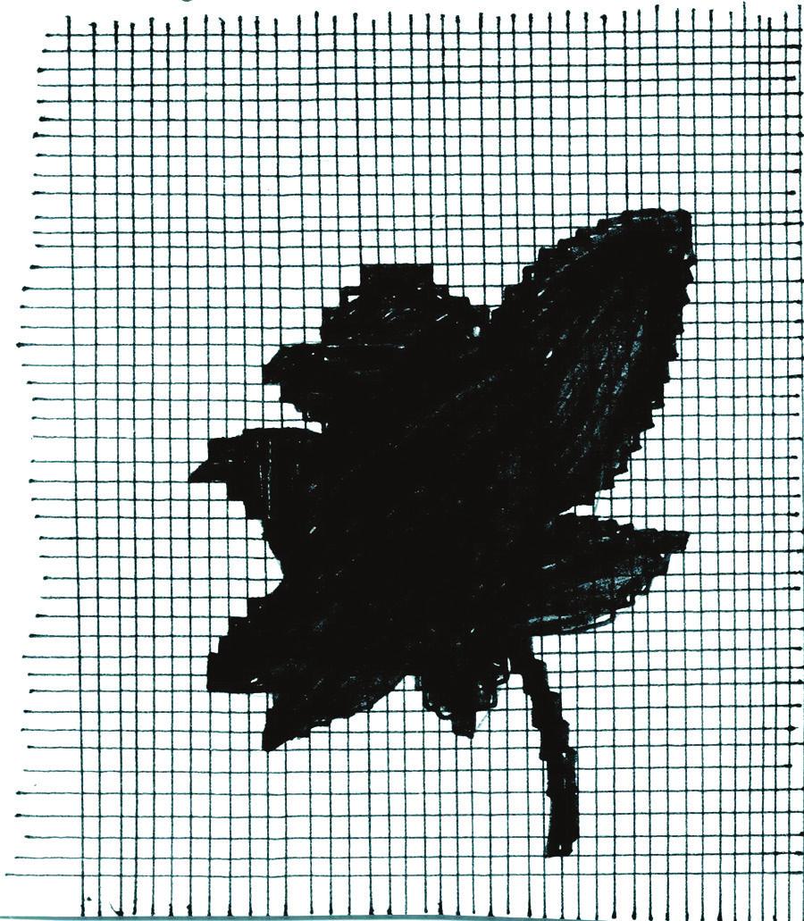 2. Bring the needle upwards and take cross stitches from the left to the right. Repeat the same from the right to the left to complete the cross. 3.