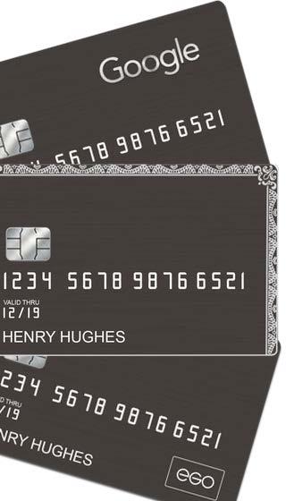 CARD CONSTRUCTION SIMPLE & SLEEK When it comes to metal credit cards, less is more. Each one of our custom metal credit card is simple, sleek and designed to impress.