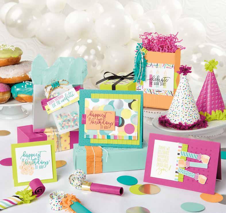 You Can Make It with the Picture Perfect Birthday Stamp Set 8-1/2" x 11"