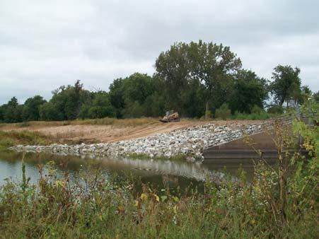 Riprap at Outlet Structure (USACE 2009)