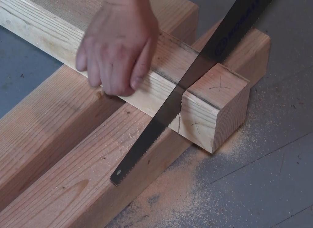 Determine Your Workbench Height The lengths of the legs determine how tall your bench will be.