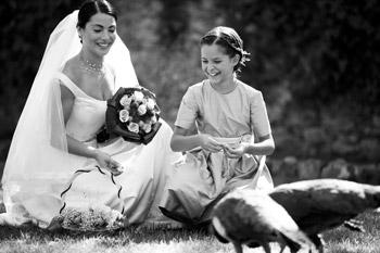 requesting black and white photos to document their special day. Figure 3-5 shows an example. Figure 3-5: Black and white photos look classic and timeless.