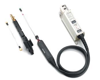 Differential Probes Differential probes are ideal for measuring differential signals due to their broad frequency ranges, high common mode rejection ratio (CMRR), and skew matched inputs.