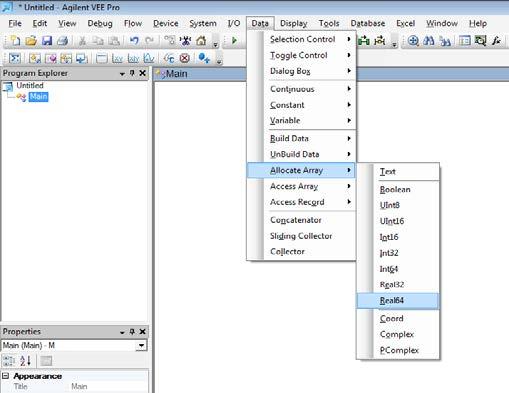 Now, clear the work area and add a constant Text object by selecting