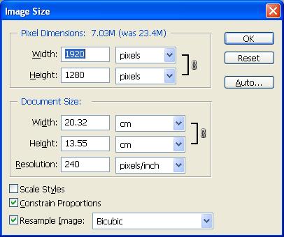 IMPORTANT If the pixel height is then greater than 1200 set the pixel height to 1200.