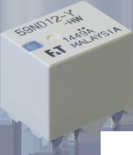 COMPACT HIGH POWER RELAY For automotive applications POLE - 6A (For 2V Car Battery) FBR59-HW Series FEATURES pole, 6A, form U High temperature grade (-4 C to 25 C) Comparable capability