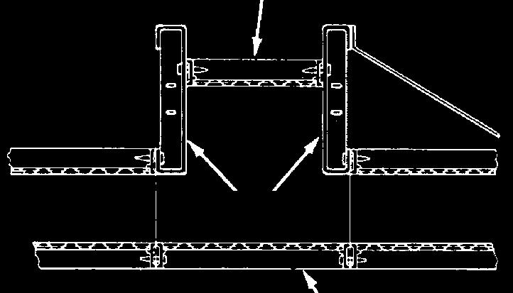 Inside Corner Ties Inside Corner Panels or 1" - 24" Pilaster Formed with Standard Steel-Ply