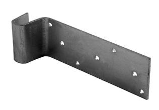 door guide with welded stops. Mounts over a 6X6 post. For use with 2244 and 3394 bottom rails.