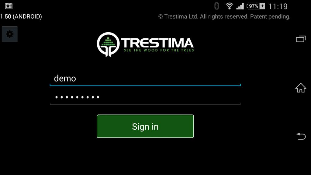 3. TRESTIMA Mobile Application 3.1. Installing the software TRESTIMA application for Android devices can be downloaded and installed through Google Play Store.