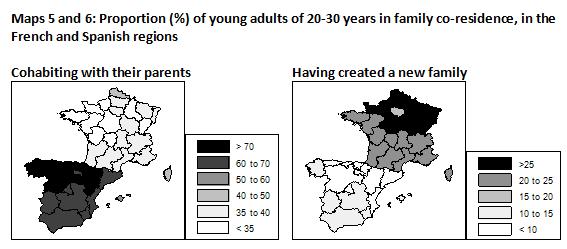 These results attest that in Spain young people leave home more and more later.
