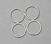 You will need... REFERENCE METAL/TYPE QTY RING SIZE RING GAUGE SWG MM AR extra-large ring aluminum 20 15/32 in. (11.9mm) 16 1.6 8.4 large ring aluminum 60 9/32 in. (7.