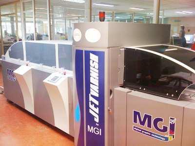 Further Competition for Print Finishers Digital varnishing systems (Inkjet) could