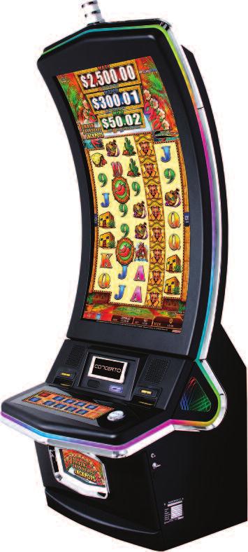 The jackpot chance bonus is triggered when the golden pot symbol overlay appears on reel 1 and on reel 5 in the My Choice reel frame.