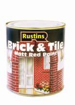 Speciality Paints BRICK & TILE PAINT (Matt Red) Specially formulated on high quality alkyd resins and micronized pigments.