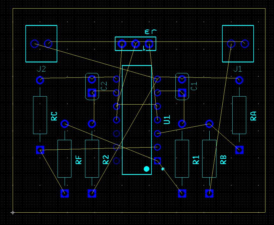 Autorouting traces For a simple circuit, it is not difficult to route the traces manually. However, all PCB design programs offer the possibility of routing the traces automatically.