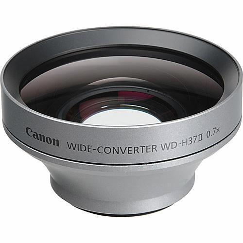 Recommended Accessories Canon Wide Angle Lens ($179) If you re shooting in close quarters or plan on doing full body chromakey, you ll want one of these for sure. http://www.bhphotovideo.