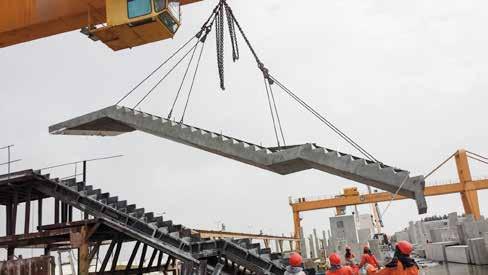 Fast and Efficient installation: The use of standardized Precast Concrete elements contributes to efficient and fast installation,