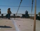 4 Once the panels arrive on site, they are bonded together by field joints to form the entire deck.