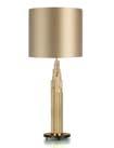 328 2833 BB 41 SHINE Table lamp D 43 x H 60 1 light type base in D 28 x H 22 F_10 (Natural Brass) and F_13