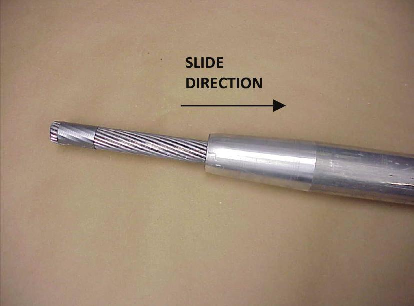 Installation Measure back from each conductor and mark at a distance equal to 1/2 the length of the aluminum Joint.