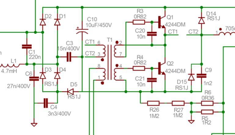 Modify output cuent Only need to change boot capacito & CS eito to change output cuent fom 1000mA to 700mA Deign cuent C3 Change R5&6 THD @ 264V & 36V Efficiency @ 230V & 36V Output ange fo good