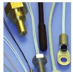 Thermistors are thermally sensitive resistors that exhibit changes in