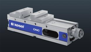 Kesel CNC The precision one 14 CNC high pressure vice with a constant length for high precision workpieces on machining centres, for