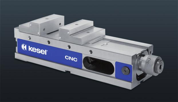 28 Kesel CNC The precision one 14 CNC high pressure vice with a constant length for high precision workpieces on machining centres, for horizontal and vertical application.