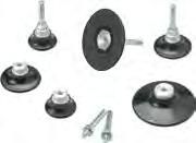 98 Consumables & Attachments Quick Change Abrasives Sets Ingersoll Rand offers a complete line of 1-1/2" to 3" surface-conditioning discs designed to maximize the productivity of our grinders, while