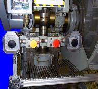 Two-Hand Control Requires constant, concurrent pressure to activate the machine The