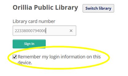 e-reader 6 3. If necessary, type in your library name. Then, fill in your library card information (without the spaces).