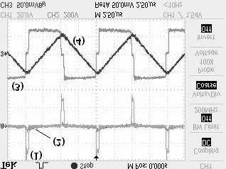 502 Shubhendu Bhardwaj, Mangesh Borage and Sunil Tiwari Figure 12b. Experimental Waveforms for the new FBZVS converter at a D = 0 9, and b D = 0 1.