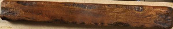 in a Standard Waxed Finish Large Fascia Beam Rustic Oak in