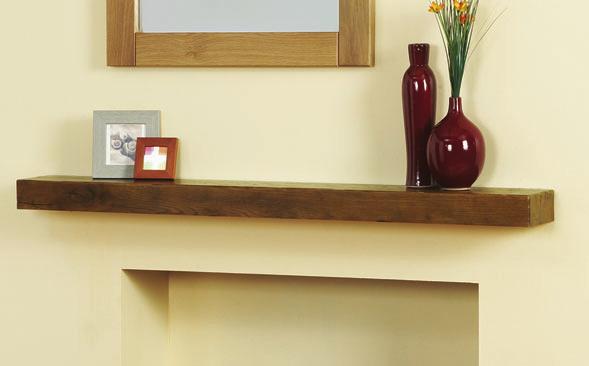 Standard Shelf: Rustic Oak in a Medium Finish Nothing can be easier than an Easy-fix!