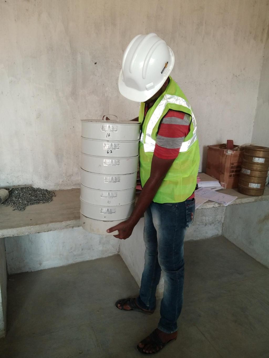 20mm & 12mm Aggregate Sieve Analysis Testing