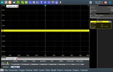 Choose the signal path that has the lowest noise Oscilloscopes used for power integrity measurements commonly offer both 50 Ω and 1 MΩ signal paths.