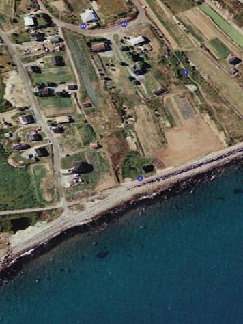 11. Aerial photograph of coastal road from Kelligrews to
