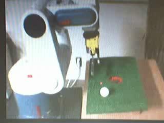 Controller (Japan) Telerobotics Test bed : Playing mini-golf on