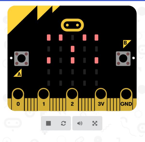 Simulator MakeCode includes a simulator for the micro:bit, meaning if you don t have your micro:bit in hand you can still write code for it.