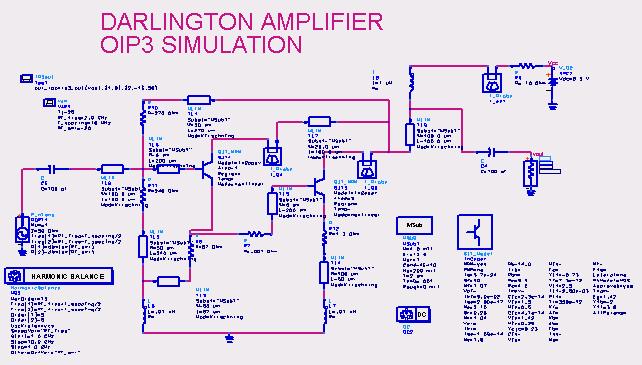 Darlington Schematic for
