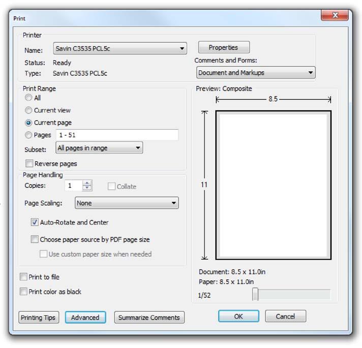 Instructions ATTENTION When printing this document, any page scaling or page fitting options in your print dialog box must be turned