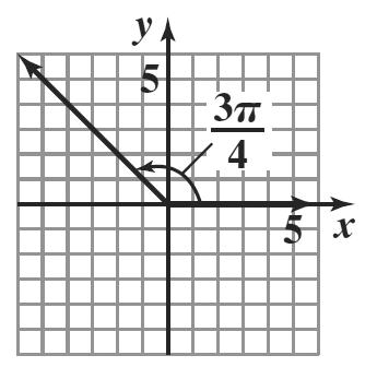 Algebra and Trigonometry 5e 5b. Draw the angle α in standard position. Since the angle is positive, it is obtained by a counterclockwise rotation.