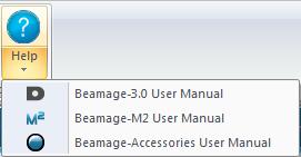 BeamPro 3.0 Series User Manual Revision 9.0 33 4.8.2. About Figure 4-45 About Button To learn more about the PC-BeamPro software, camera and sensor, click the About Button. 4.8.3. Help Figure 4-46 Help Button The Help button opens the BeamPro 3.