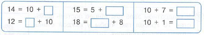 Classwork 17 Problem 1. Complete the table using examples on the first row as a guide: 3 tens 5 ones + 1 ten 2 ones = 4 tens 7 ones tens ones - tens ones = tens ones Problem 2.